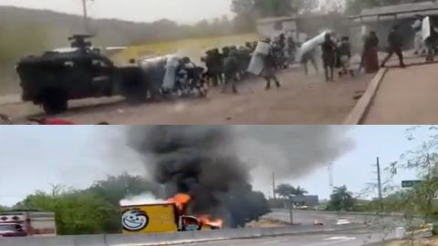 VIDEOS: Pobladores atacan a autoridades mexicanas; buscan evitar avance del Mencho y el CJNG