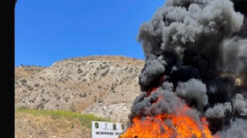 VIDEO: Golpe a narcos, incineran más de 30 toneladas de droga; el Cártel de Sinaloa el más afectado