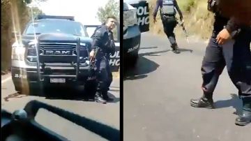 VIDEO: Narcos de La Familia Michoacana atacan a policías; sicario muere pero hieren a 3 agentes