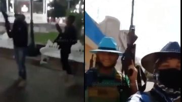 VIDEO: Narcos del CJNG celebran que se apoderaron de tierra natal del Mencho