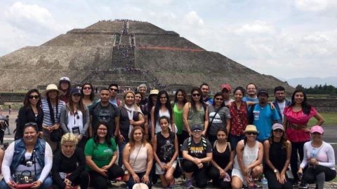 El grupo de soñadores que viajó con el programa AP en el 2016. (Archivo)