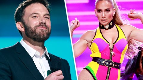 Ben Affleck y Jennifer Lopez en 'Vax Live'