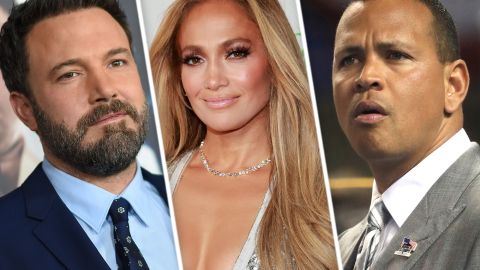 Ben Affleck, Jennifer Lopez y Alex Rodriguez