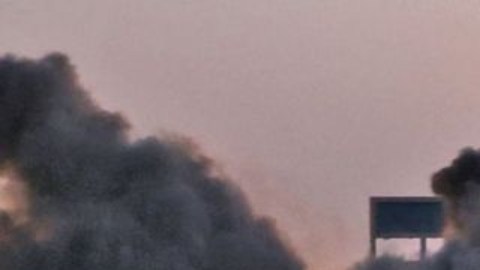 La torre Hanadi albergaba una oficina usada por el grupo militante Hamás.