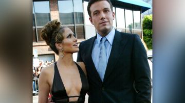 Jennifer Lopez y Ben Affleck cuando eran pareja en 2003