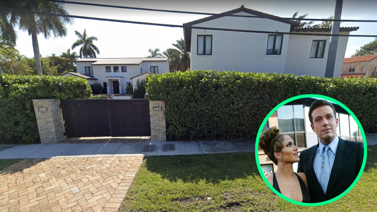 Jennifer Lopez y Ben Affleck disfrutaron todos los lujos de esta mansión en Miami Beach. 