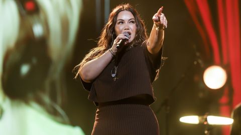 Chiquis Rivera en los ensayos del Latin GRAMMY Celebra Ellas y Su Música