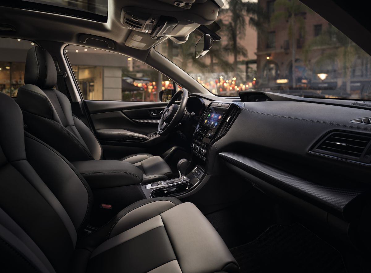 Foto del interior del nuevo Subaru Ascent Onyx Edition