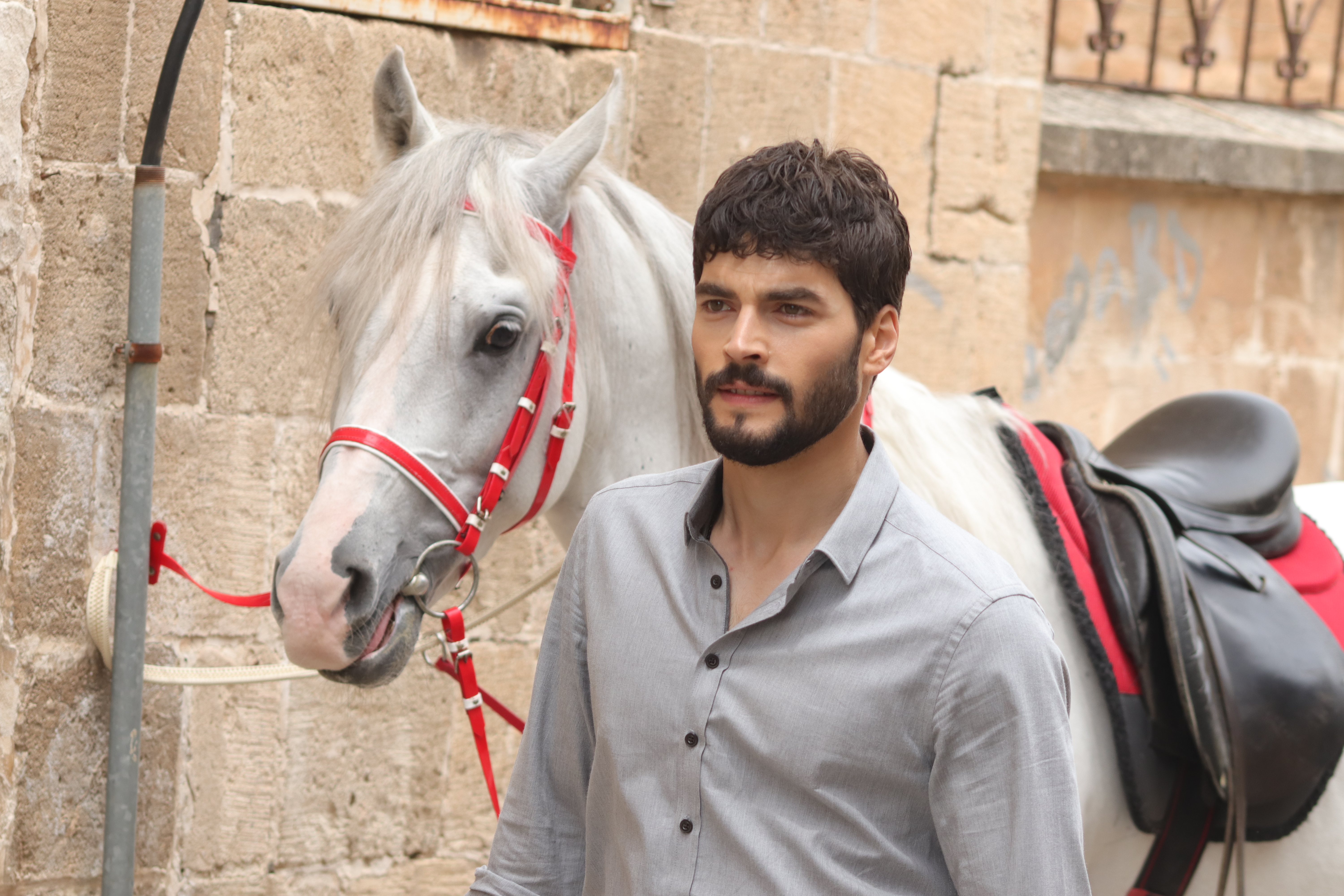 Akin Akinözü es Miran Aslanbey en 'Hercai: Amor y Venganza'