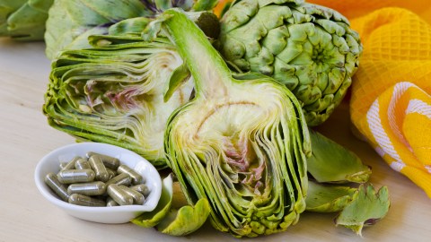 pastillas de alcachofa