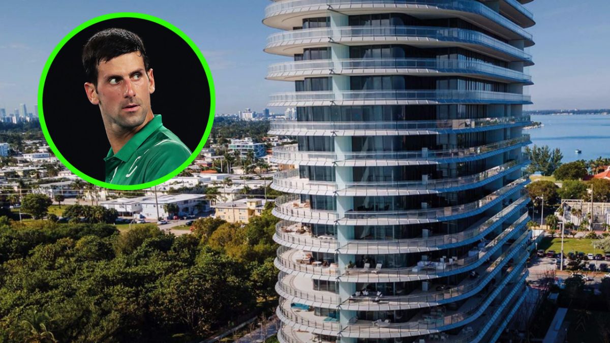 Novak Djokovic dijo adiós a su lujoso apartamento en el Eighty Seven Park.