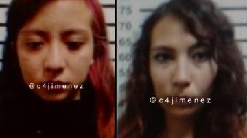 FOTOS: Caen 2 jovencitas que vendían droga afuera del Senado de México