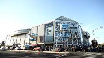 La ciudad de San José se sacudió por un terremoto. En la foto, la arena SAP Center.