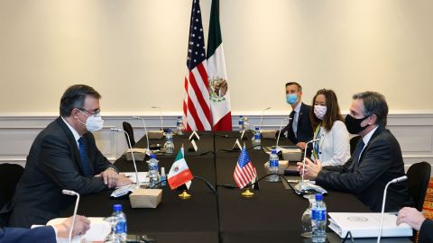 El secretario Blinken se reunió con cancilleres latinoamericanos.