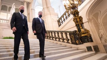Joe Biden y el Rey Felipe de Bélgica