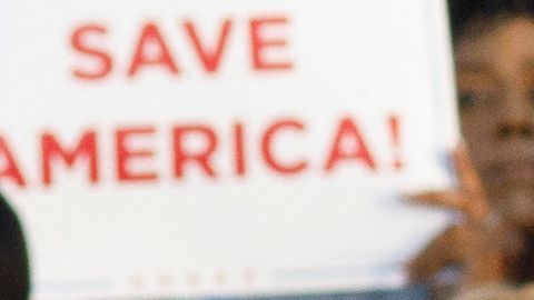 Donald Trump celebró en Ohio su primer gran mitin desde que dejó la Casa Blanca.