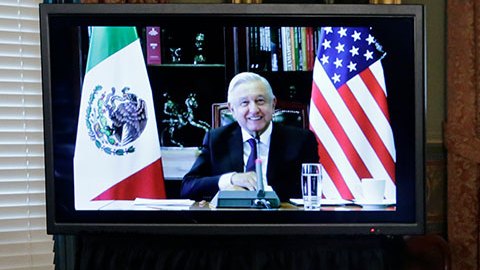 AMLO Kamala Harris