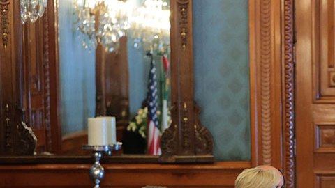 México califica de "exitoso" el encuentro Kamala Harris-AMLO.