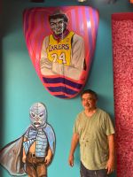 Latino deja su arte en restaurantes de Los Ángeles