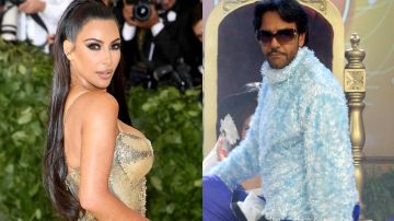 Eugenio Derbez reacciona con memes al excéntrico auto forrado de peluche de Kim Kardashian.