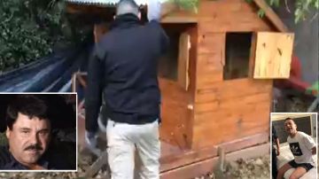 VIDEO: Narco construyó bunker bajo casa de juegos a 16 pies bajo tierra y lo comparan con el Chapo Guzmán