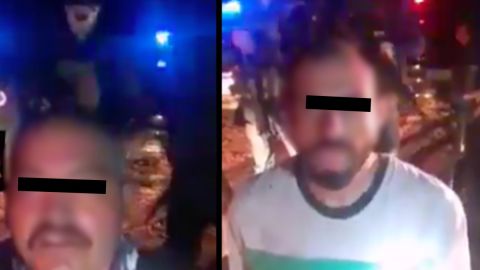 VIDEO: Narcos del Cártel de Sinaloa interrogan y luego cuelga en puente a sicarios del CJNG