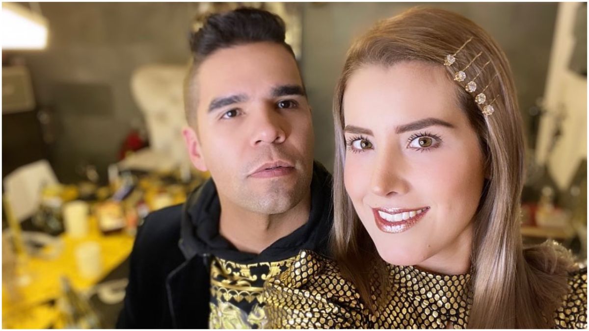Emir Pabón y Stefania de Aranda cumplirán este domingo su primer año de casados.