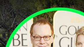 Danny Elfman y Bridget Fonda