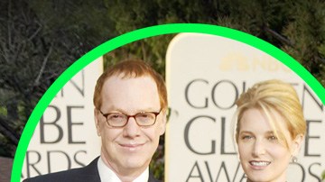 Danny Elfman y Bridget Fonda