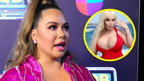 Confunden a Chiquis Rivera con la Barbie humana Jessica Alves posando en traje de baño