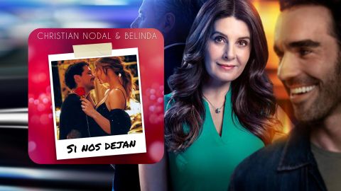 Belinda y Christian Nodal cantan tema de telenovela 'Si Nos Dejan'