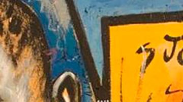 Un mural recuerda a Maseko en su ciudad natal de Springs.