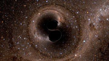agujeros negros en espiral