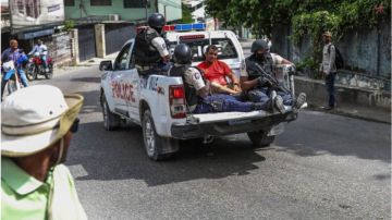 Según la policía haitiana, la mayoría de los sospechosos son colombianos.
