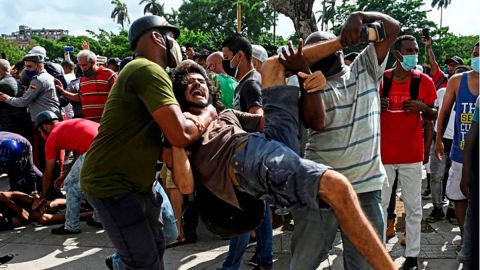 Protestas en Cuba