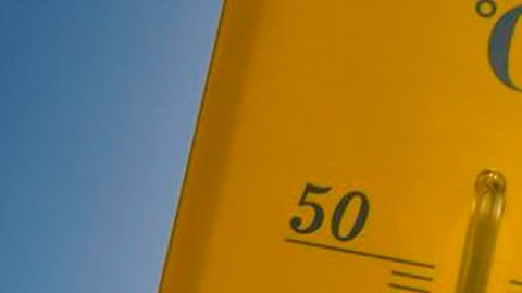 La variación de temperaturas no es igual en el día que en la noche