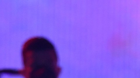 Chyno en los ensayos de Premios Juventud