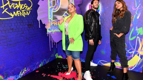 Chiquis Rivera, Sebastián Yatra y Alejandra Espinoza en Premios Juventud