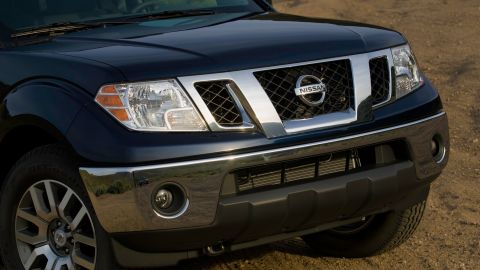 Detalle de la Nissan Frontier 2009