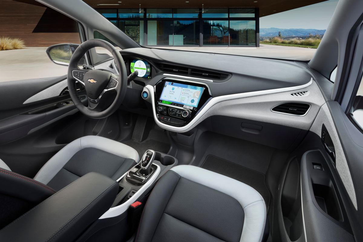 Foto del interior de Chevrolet Bolt