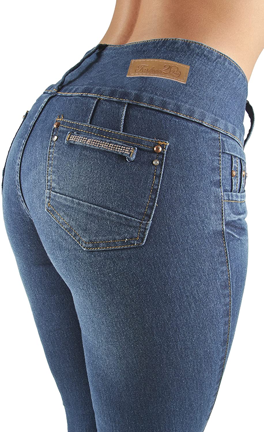 Pantalones colombianos baratos por menos de $25 con efecto levanta cola -  La Opinión