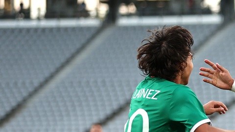 Lainez-Vega fue la llave del primer gol mexicano en el Tokio Stadium.