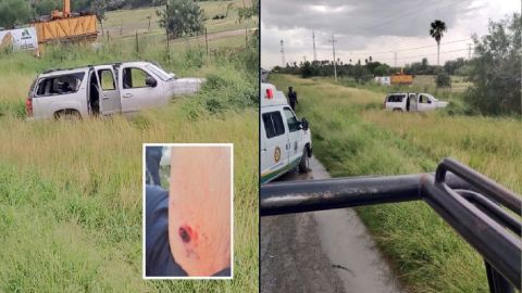 FOTOS: Sicarios del narco atacan a policías en Río Bravo; Así dejaron a un agente