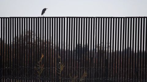 La caída del inmigrante ocurrió en la frontera del lado de California.