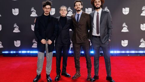 LAS VEGAS, NEVADA - NOVEMBER 14: Morat attends the 20th annual Latin GRAMMY Awards at MGM Garden Arena on November 14, 2019 in Las Vegas, Nevada. (Photo by Joe Buglewicz/Getty Images)