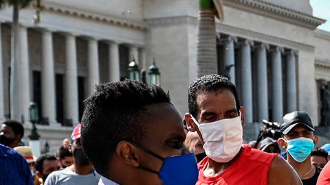 EE.UU. niega estar detrás de las protestas en Cuba y pide evitar la violencia
