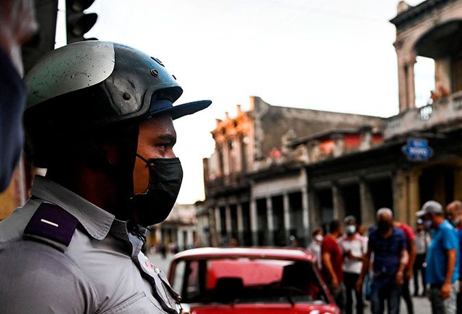 Cuba vivió una jornada histórica de protestas en julio de 2021.
