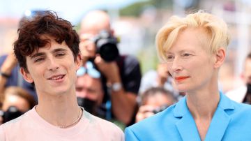 Timothée Chalamet y Tilda Swinton se convierten en los nuevos favoritos de la alfombra roja de Cannes