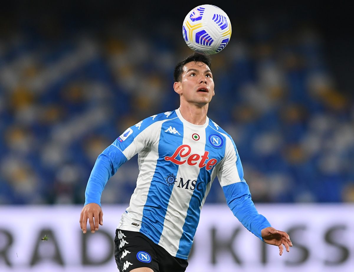 Hirving Lozano is back in Napoli’s training sessions