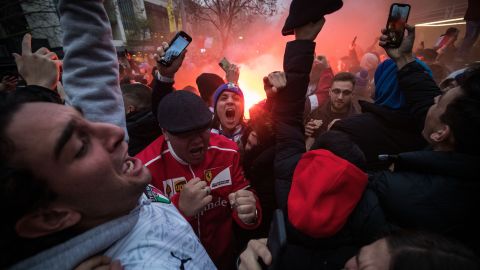 La policía reportó descontrol público en varias ciudades de Italia.